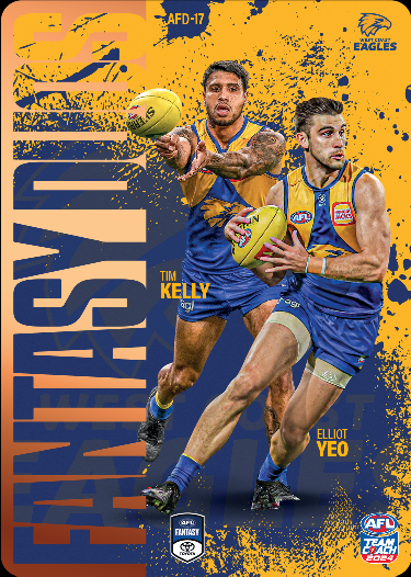 Tim Kelly, Elliot Yeo, AFD-17, Fantasy Duos, 2024 Teamcoach AFL