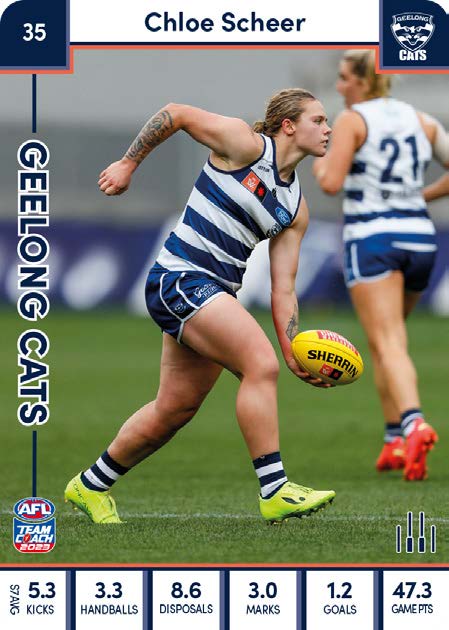 2023 Teamcoach AFLW Common Cards - Cards 1 to 90 - Pick Your Card