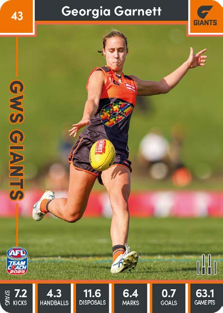 2023 Teamcoach AFLW Common Cards - Cards 1 to 90 - Pick Your Card