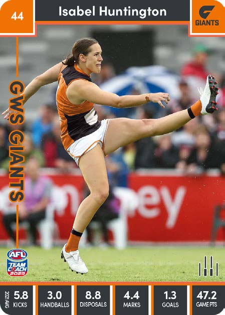 2023 Teamcoach AFLW Common Cards - Cards 1 to 90 - Pick Your Card