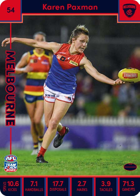 2023 Teamcoach AFLW Common Cards - Cards 1 to 90 - Pick Your Card
