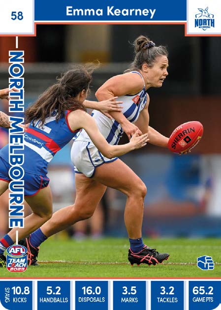 2023 Teamcoach AFLW Common Cards - Cards 1 to 90 - Pick Your Card