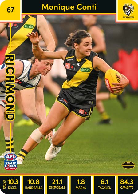 2023 Teamcoach AFLW Common Cards - Cards 1 to 90 - Pick Your Card