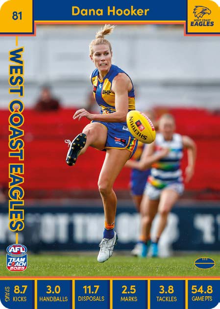 2023 Teamcoach AFLW Common Cards - Cards 1 to 90 - Pick Your Card