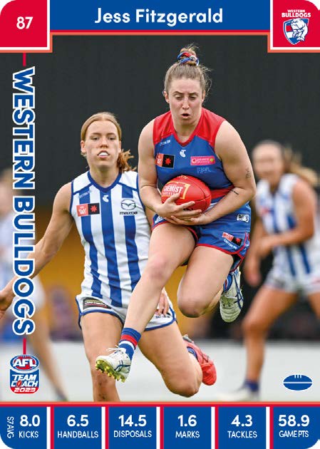2023 Teamcoach AFLW Common Cards - Cards 1 to 90 - Pick Your Card