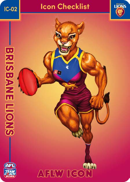 2023 Teamcoach AFLW - Icon Checklist Cards - Cards IC-01 to IC-18 - Pick Your Card