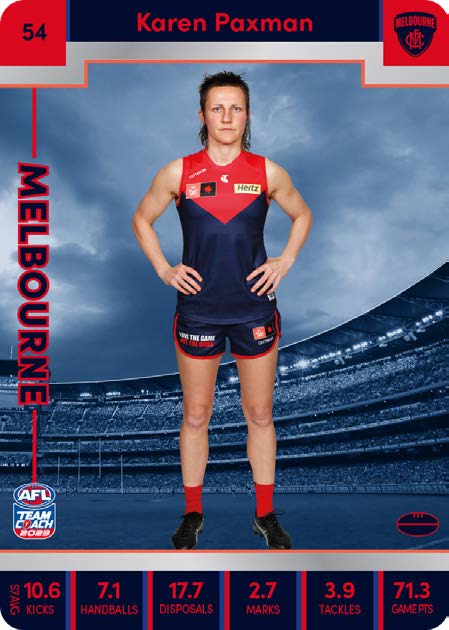 2023 Teamcoach AFLW Silver Parallel Cards - Cards 1 to 90 - Pick Your Card