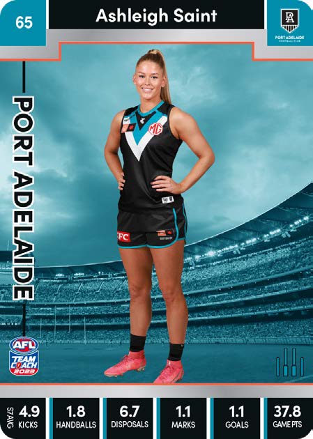 2023 Teamcoach AFLW Silver Parallel Cards - Cards 1 to 90 - Pick Your Card