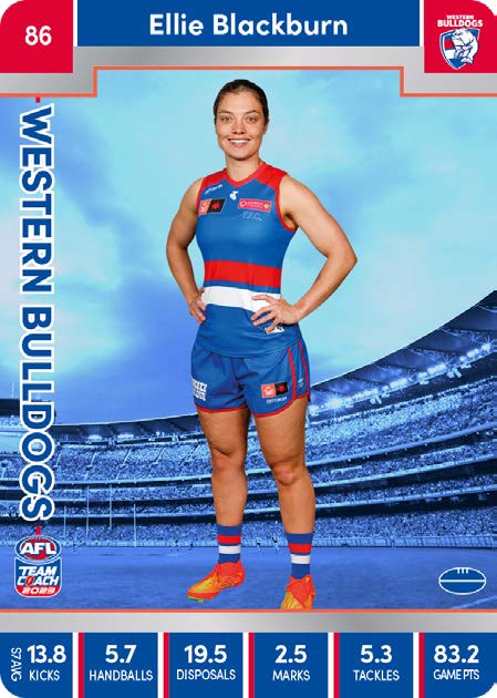 2023 Teamcoach AFLW Silver Parallel Cards - Cards 1 to 90 - Pick Your Card