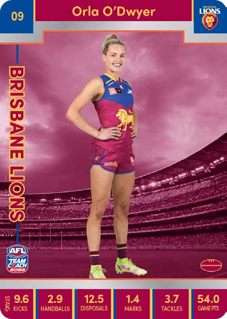 2023 Teamcoach AFLW Silver Parallel Cards - Cards 1 to 90 - Pick Your Card