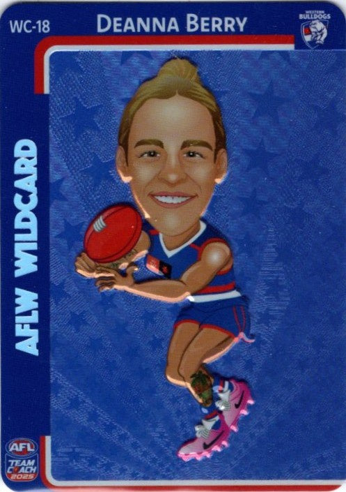 Deanna Berry, AFLW Wildcard, 2025 Teamcoach AFLW