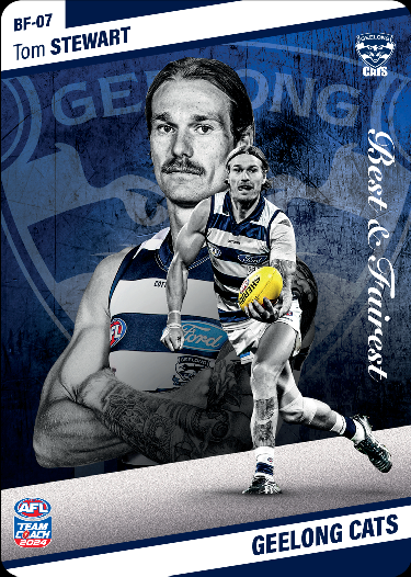 Tom Stewart, BF-07, Best & Fairest, 2024 Teamcoach AFL