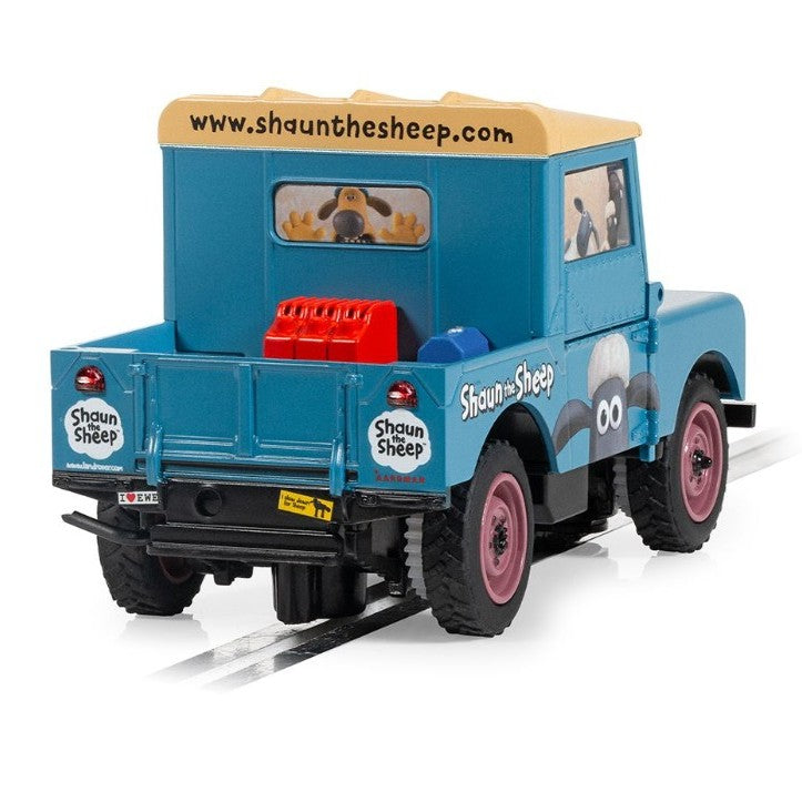 SCALEXTRIC LAND ROVER SERIES 1 - SHAUN THE SHEEP Slot Car