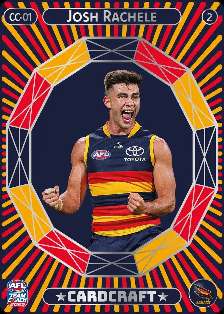 Josh Rachele, CC-01-2, Card Craft, 2025 Teamcoach AFL