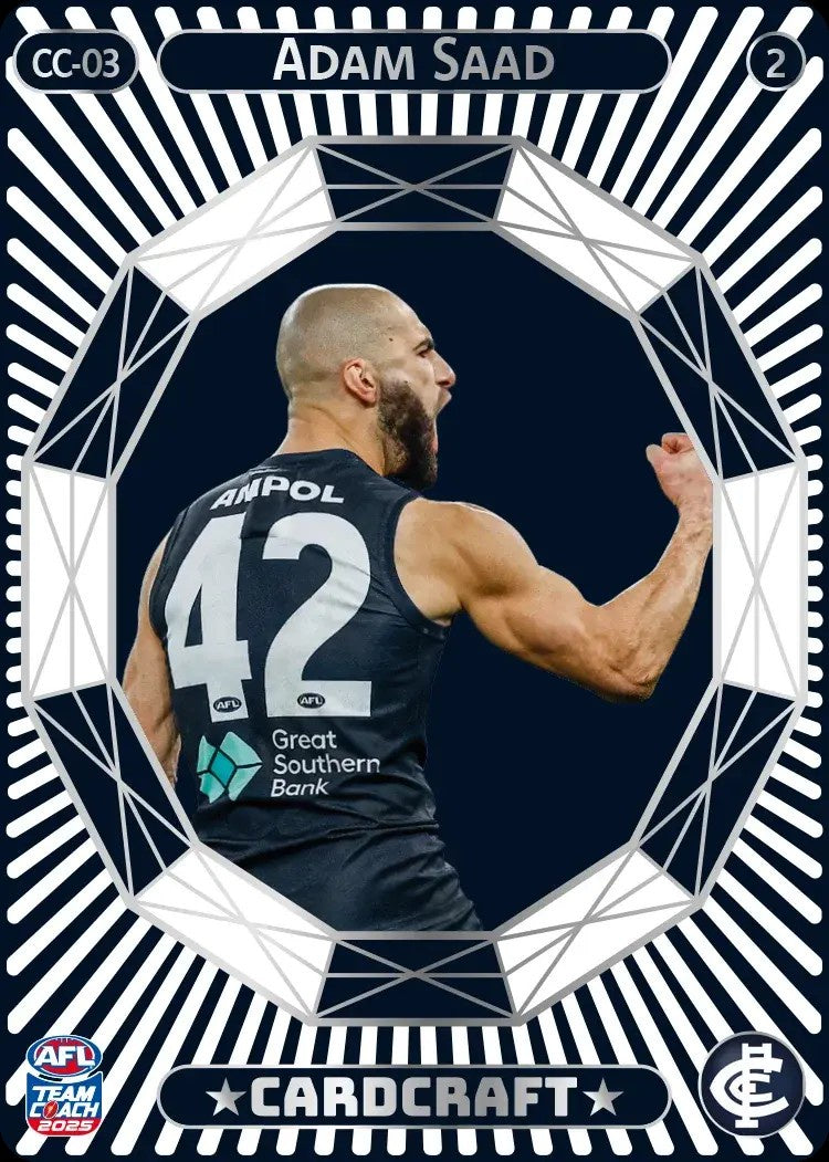 Adam Saad, CC-03-2, Card Craft, 2025 Teamcoach AFL