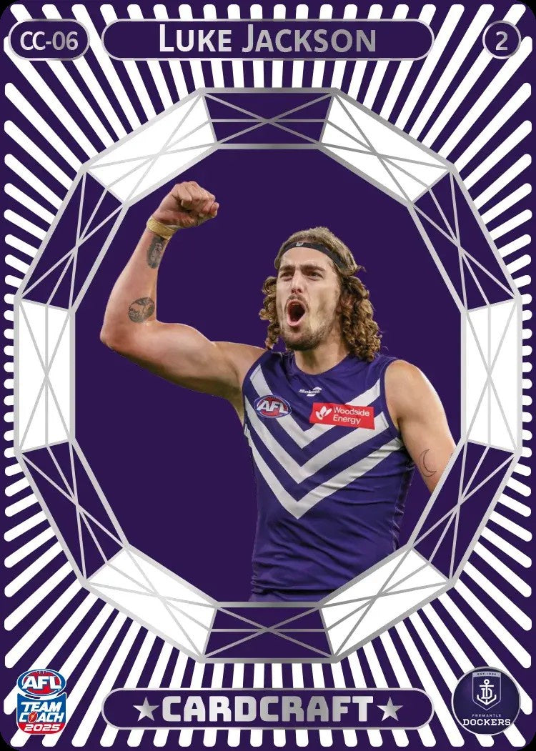 Luke Jackson, CC-06-2, Card Craft, 2025 Teamcoach AFL