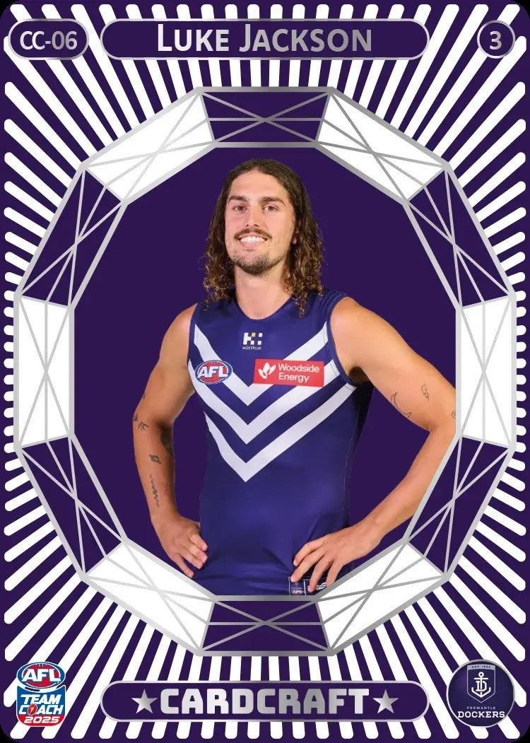 Luke Jackson, CC-06-3, Card Craft, 2025 Teamcoach AFL