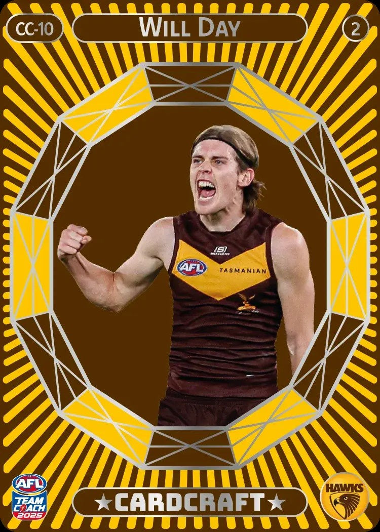 Will Day, CC-10-2, Card Craft, 2025 Teamcoach AFL