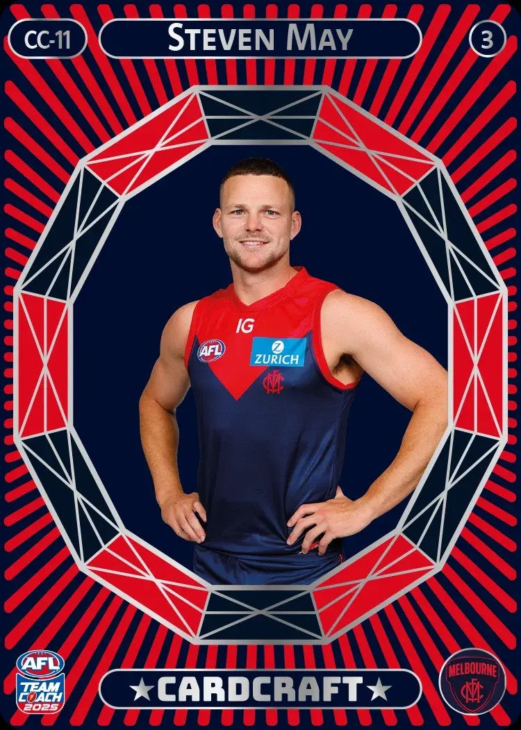 Steven May, CC-11-3, Card Craft, 2025 Teamcoach AFL