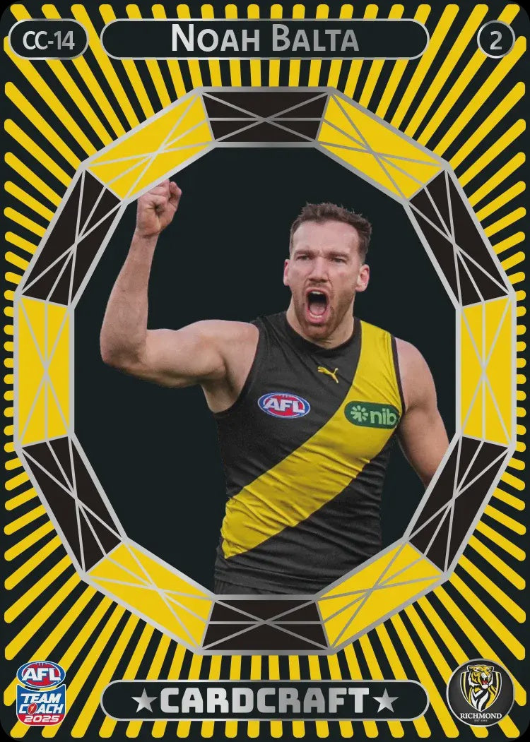 Noah Balta, CC-14-2, Card Craft, 2025 Teamcoach AFL
