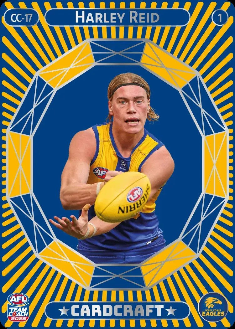 Harley Reid, CC-17-1, Card Craft, 2025 Teamcoach AFL