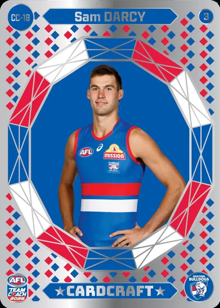 Sam Darcy, CC-18-3, Card Craft, 2026 Teamcoach AFL