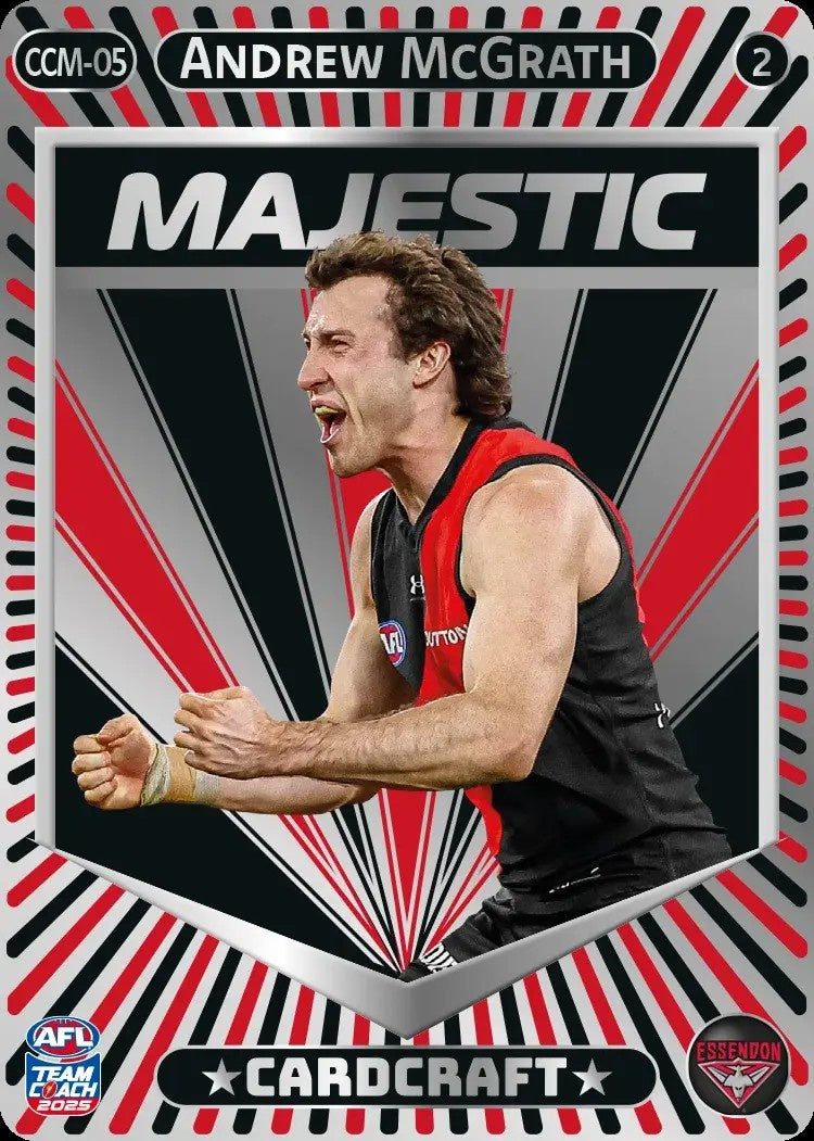 Andrew McGrath, CCM-05-2, Majestic Card Craft, 2025 Teamcoach AFL