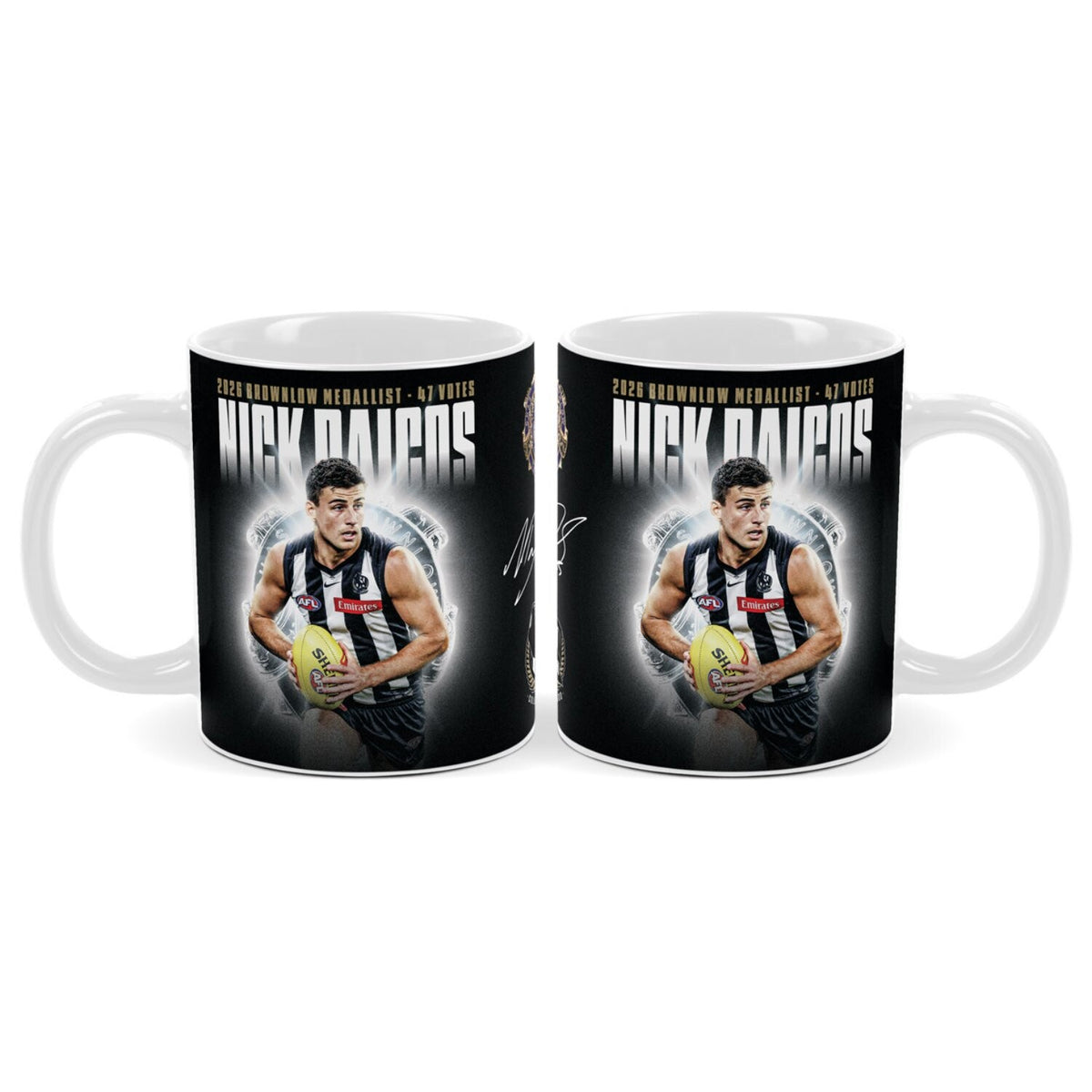 Nick Daicos 2026 Brownlow Medallist Coffee Mug