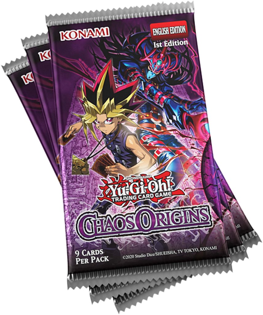 Yu-Gi-Oh! TCG: Chaos Origins 3-Booster Tuck Box