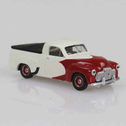 1948 FX Holden Cream/Red Ute, 1:64 Scale Diecast Car