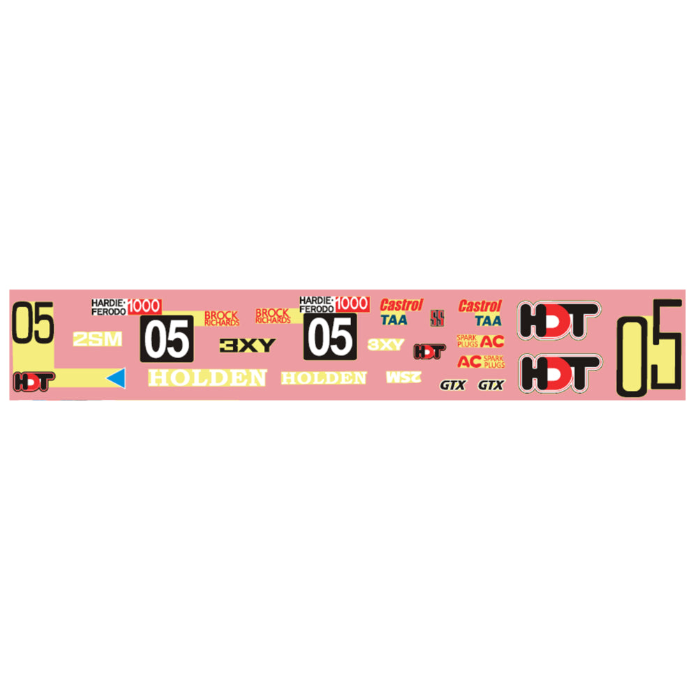 A9X Torana 1978 Bathurst Winner Decal Kit for 1:24 Scale Diecast Cars