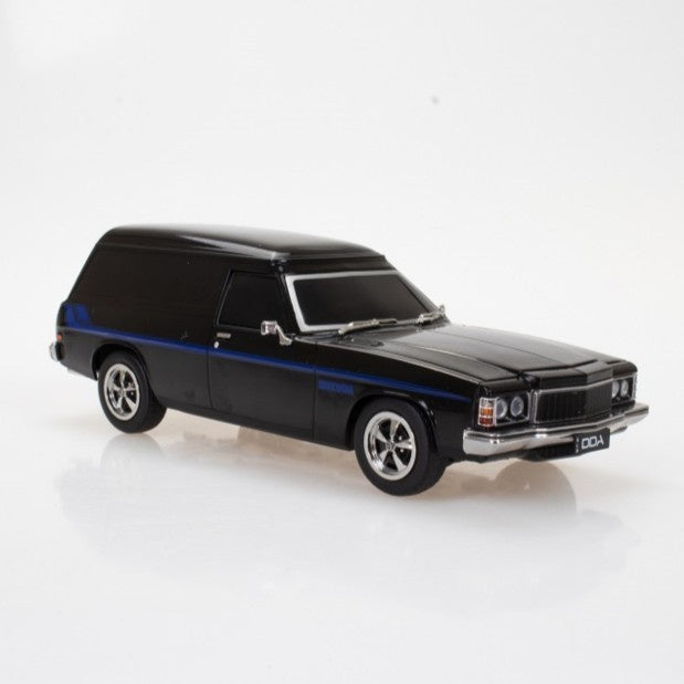 Black Holden HX Panelvan, SPECTRA RIDES, 1:24 Scale Plastic Model