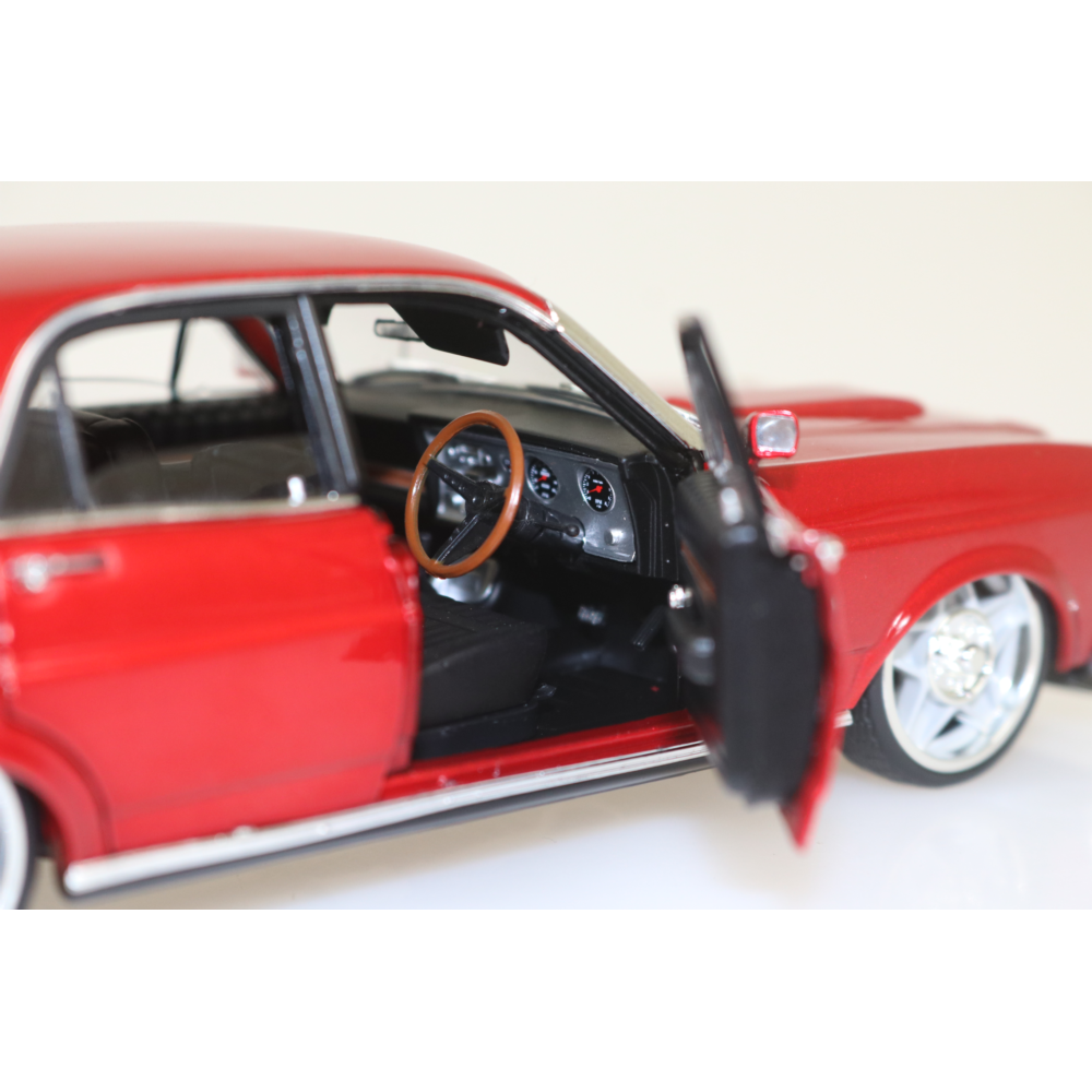 Candy Red XY Ford Falcon BARRA, 1:24 Scale Diecast