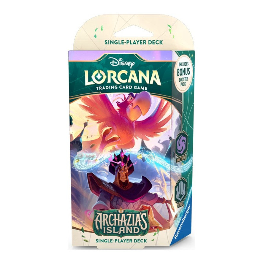 Disney Lorcana - Archazia's Island -Amethyst/Steel Starter Deck