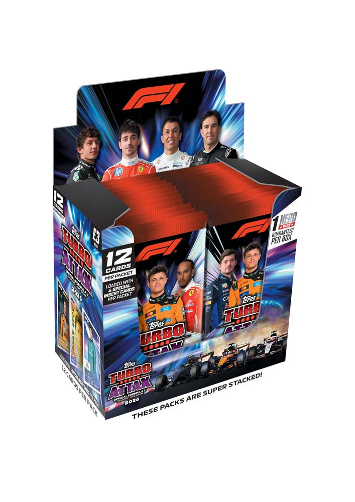 2026 Topps F1 Turbo Attax Trading Cards Box
