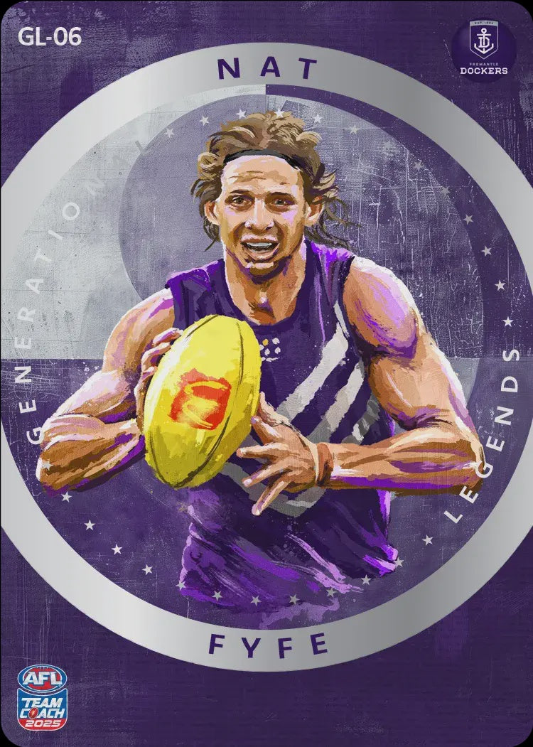 Nat Fyfe, TEAM Generational Legends, 2025 Teamcoach AFL