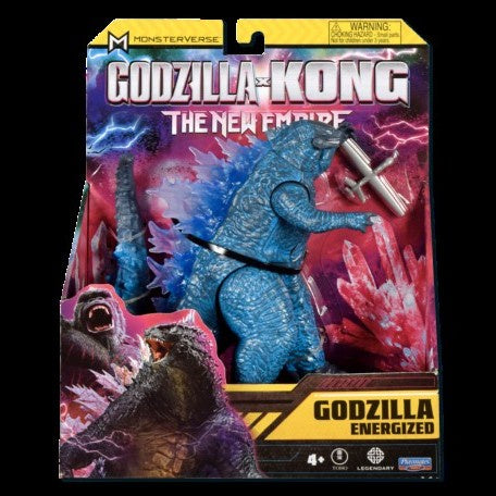 MonsterVerse Godzilla vs. Kong 2: The New Empire - Godzilla Energized 6" Action Figure