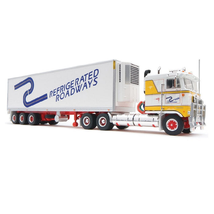 Highway Replicas 12029, Kenworth Refrigerated Roadways Freight Semi, 1:64 Scale Diecast