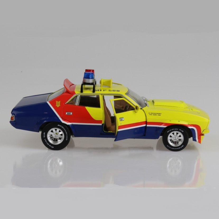 First of the V8 Interceptors Ford XB Falcon MFP Sedan, 1:24 Scale Diecast Car