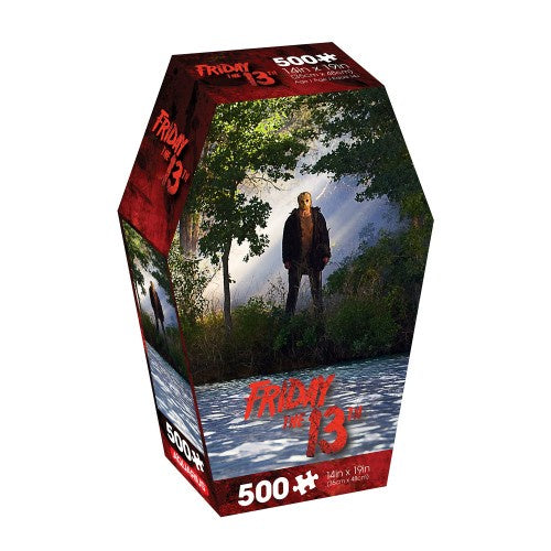 Friday The 13th Coffin Box, 500 Piece Jigsaw Puzzle by Aquarius