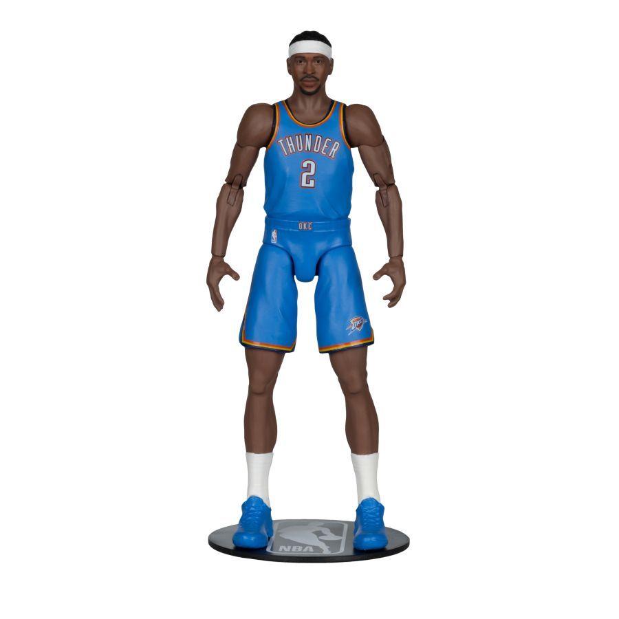 Shai Gilgeous-Alexander (Oklahoma City Thunder) 6″ Articulated Basketball NBA Figure