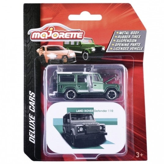 LAND ROVER Defender 110, Majorette - Deluxe Car, 1:64 Scale Diecast Car