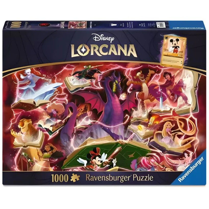Ravensburger Disney's Lorcana Glimmers of the Realm: Ruby - 1000 Piece Jigsaw Puzzle