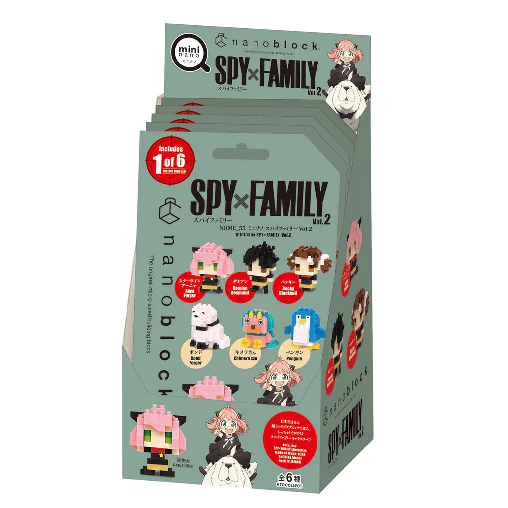 mininano Spy x Family Vol.2 Sealed Box