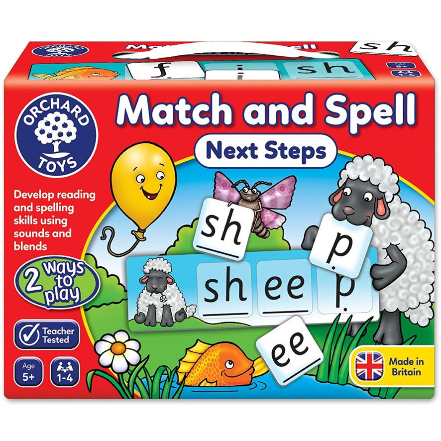 Orchard Game - Match and Spell, Next Steps