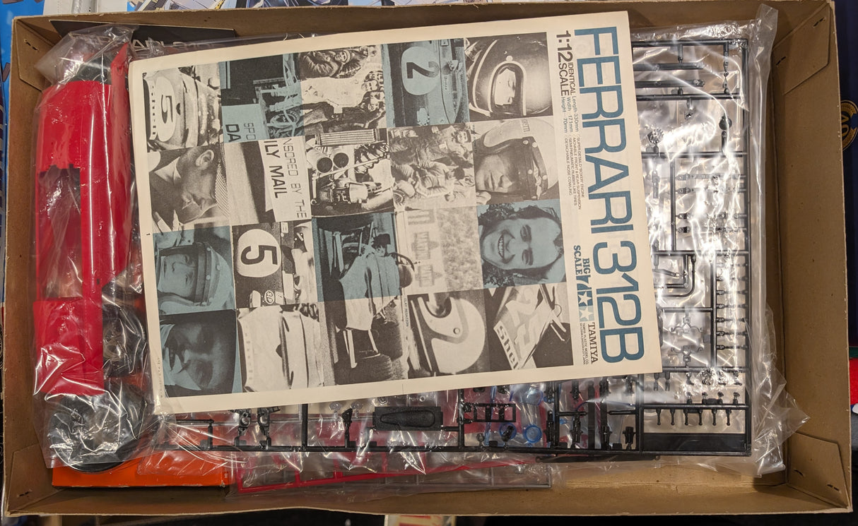 Tamiya Ferrari 312B, Big Scale, 1:12 Scale Model Kit