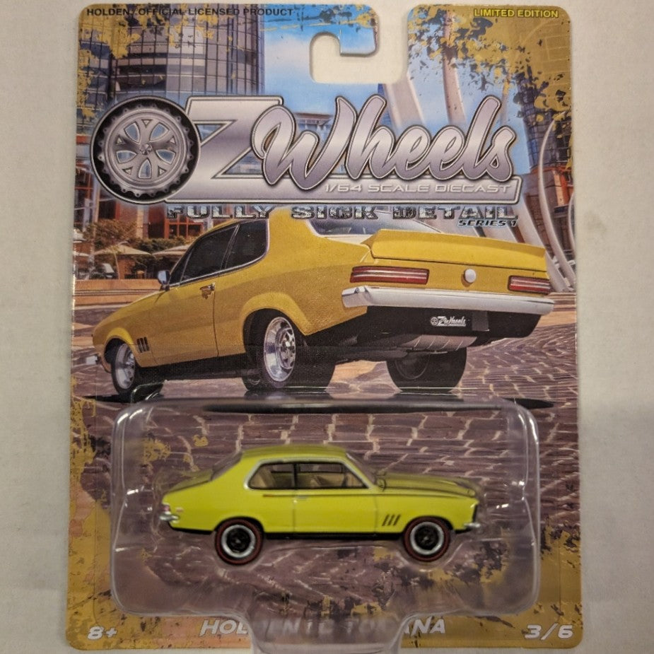 Oz Wheels Fully Sick Detail FSD's Series 1 - 6 Car Set - 1:64 Scale Diecast