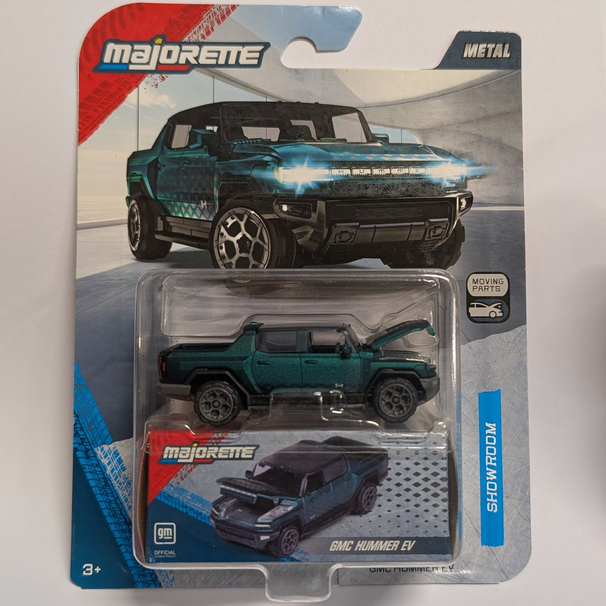 GMC Hummer EV - Green - Majorette: Showroom Deluxe, 1:64 Scale Diecast Car