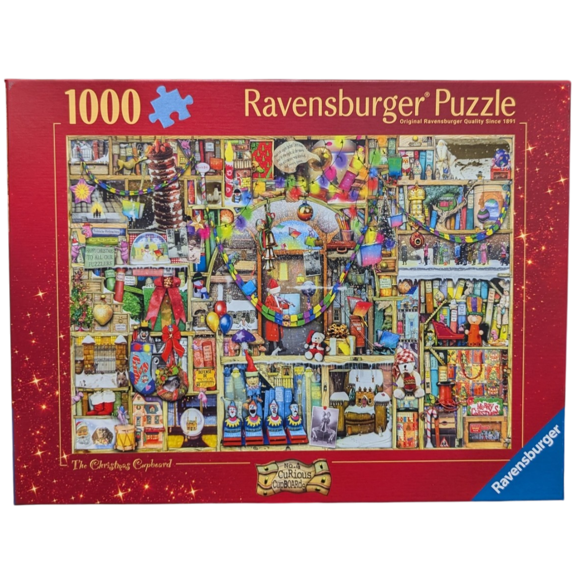 Ravensburger - The Christmas Cupboard - 1000 Piece Jigsaw Puzzle