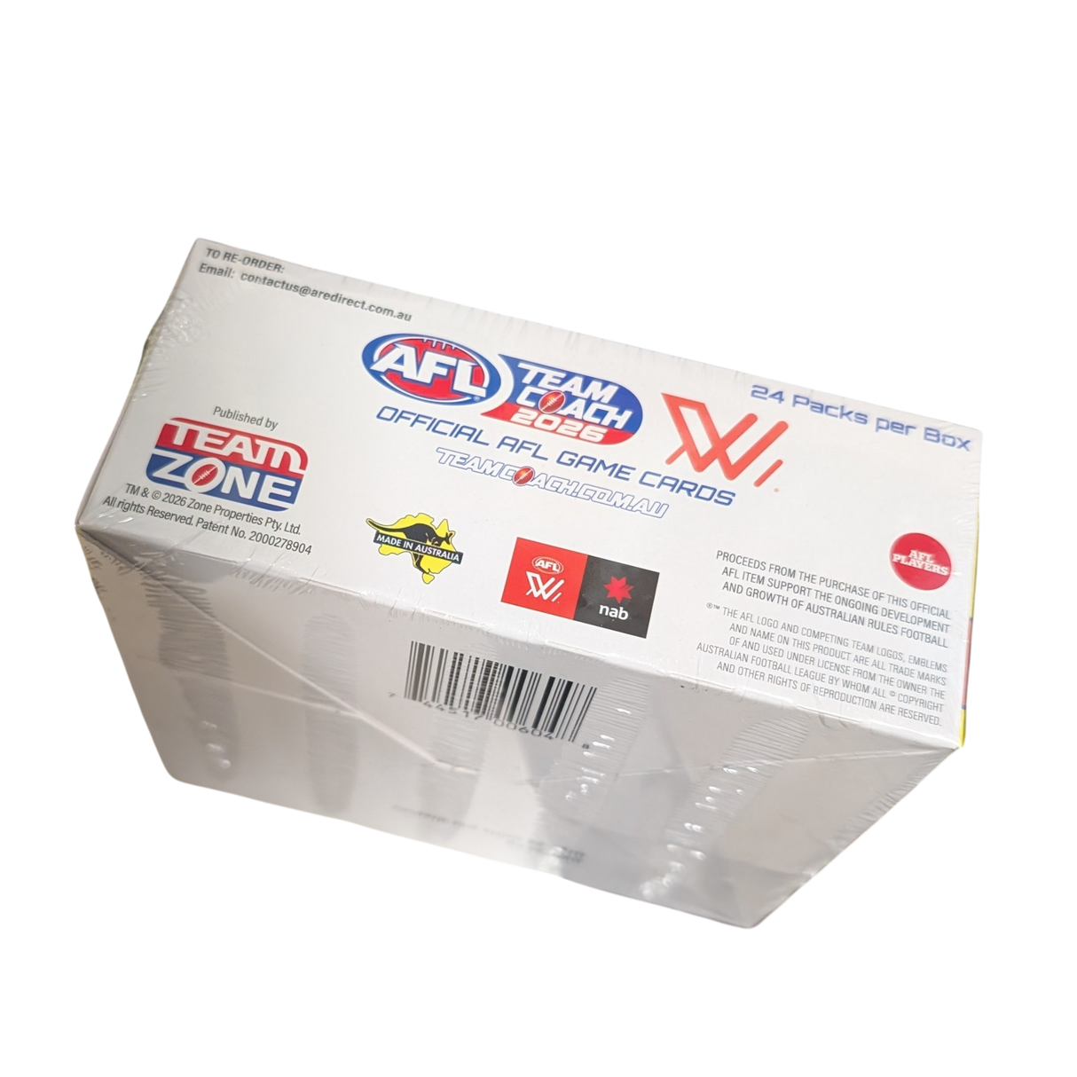 2026 Teamcoach AFLW 24 Pack Box